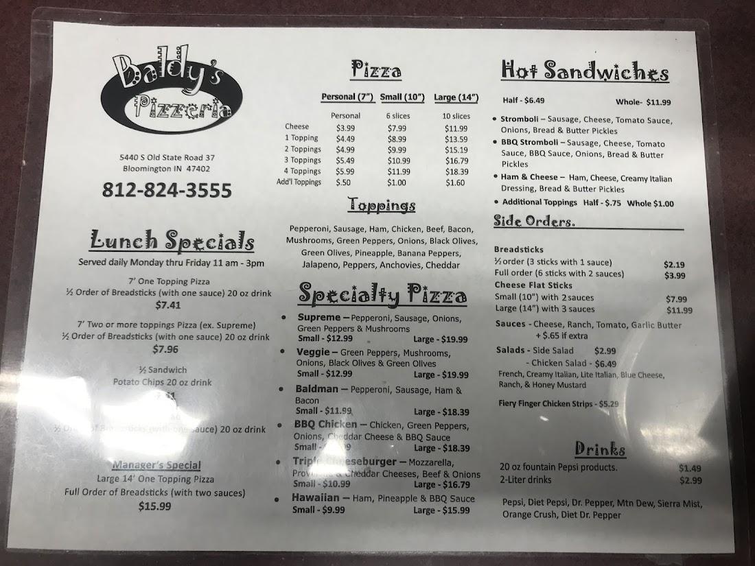 Baldy's Pizzeria