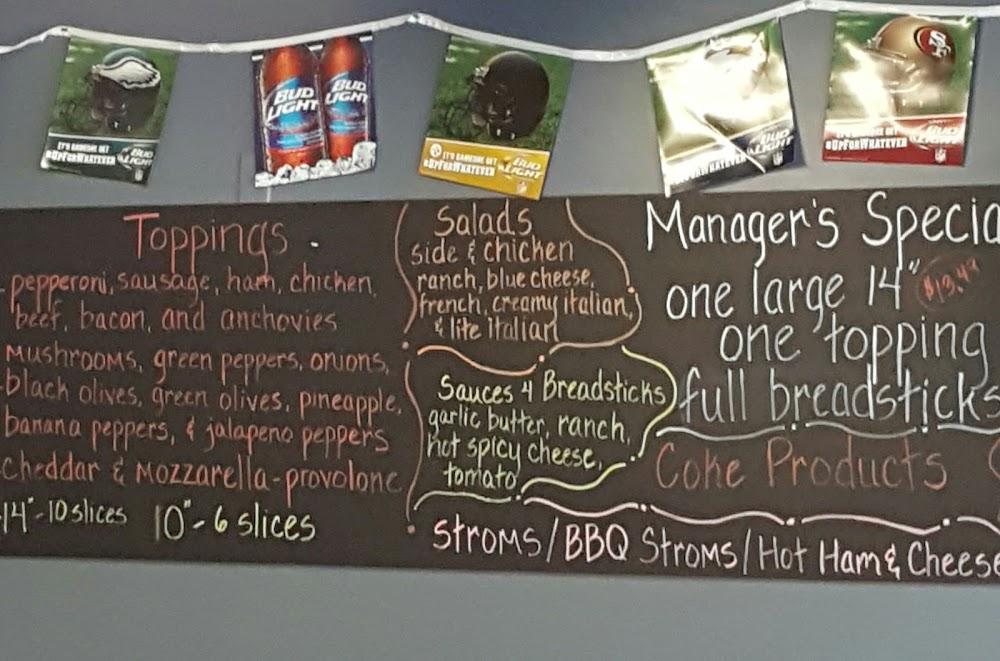 Baldy's Pizzeria Menu image 2