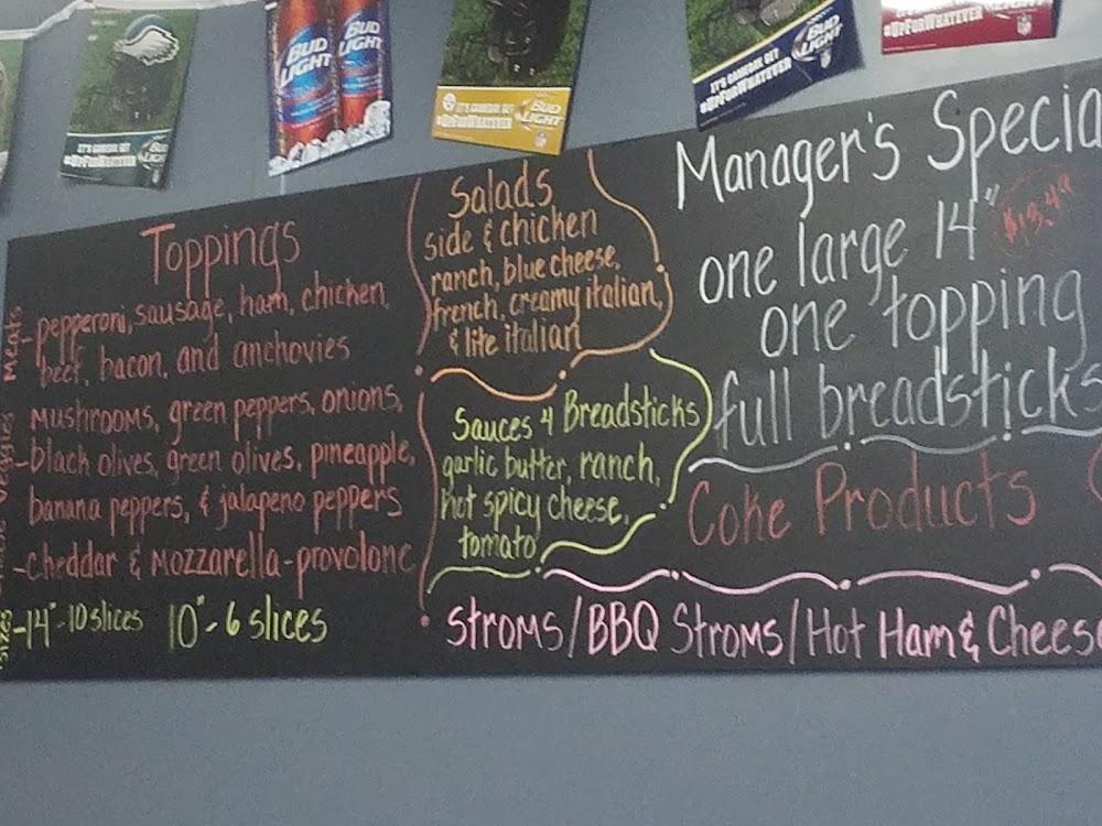 Baldy's Pizzeria Menu image 3